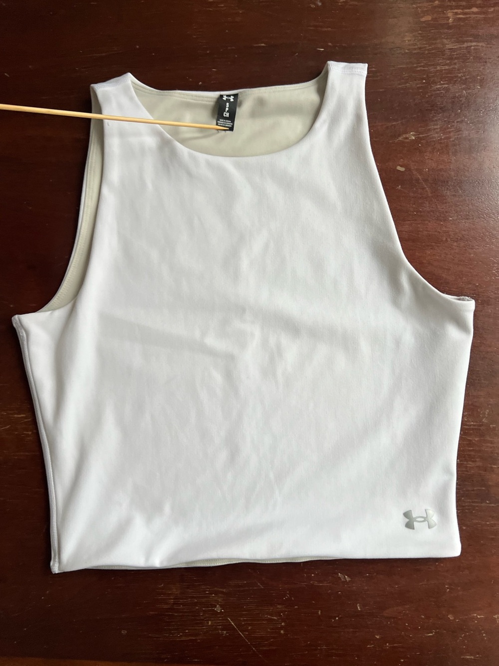 Under Armour High Neck Motion Crop Tank | S